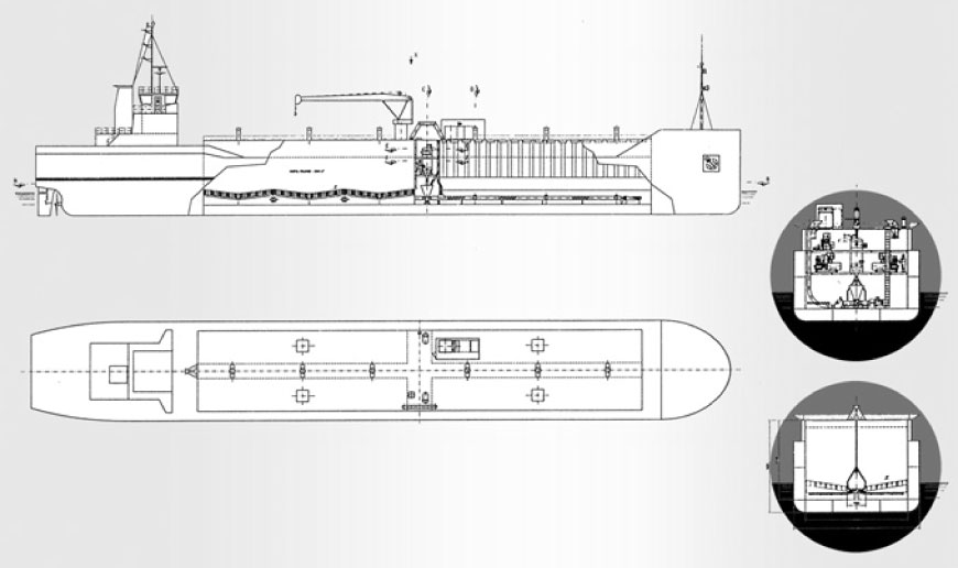 Technical draft of Cemstar with pneumatic self discharging system